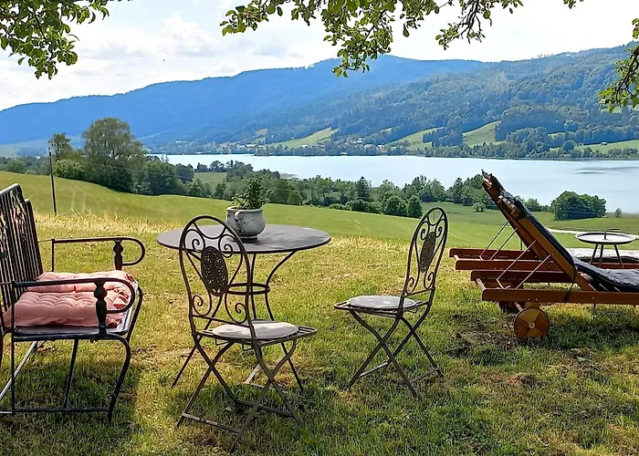 Lägenhetshotell Roiderhof Irrsee Oberhofen am Irrsee