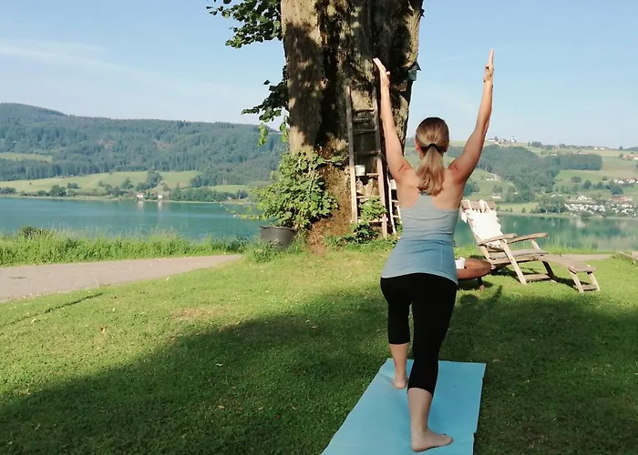 Roiderhof Irrsee Lägenhetshotell Oberhofen am Irrsee